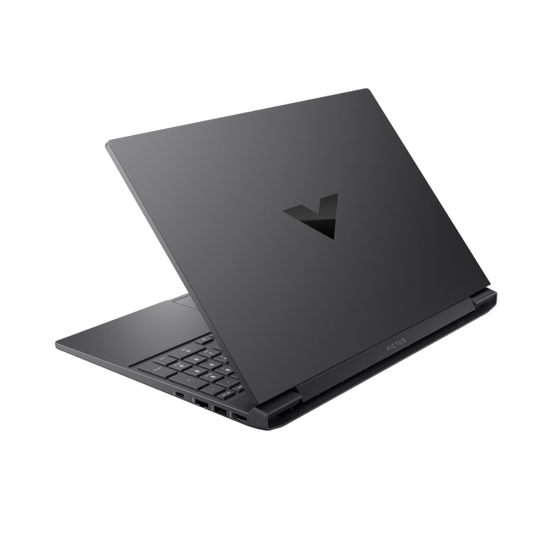 HP فيكتس 15-fa2082wm، معالج Intel Core i5-13420H، ذاكرة وصول عشوائي 16 جيجابايت، قرص صلب 512 جيجابايت SSD، بطاقة رسومات NVIDIA RTX 4050 6 جيجابايت، شاشة 15.6 بوصة عالية الدقة 144 هرتز، أسود
