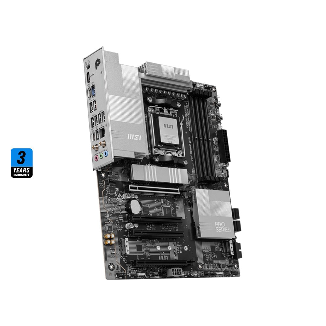 MSI PRO X870-P WIFI 7 Motherboard in Iraq – AM5, DDR5, PCIe 5.0