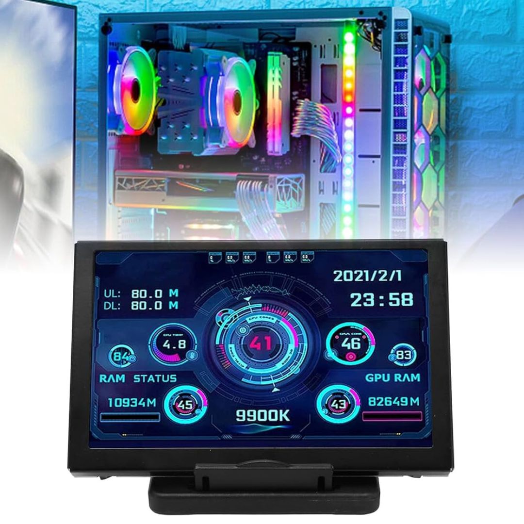 5in Software CPU Temp IPS Type-C LCD