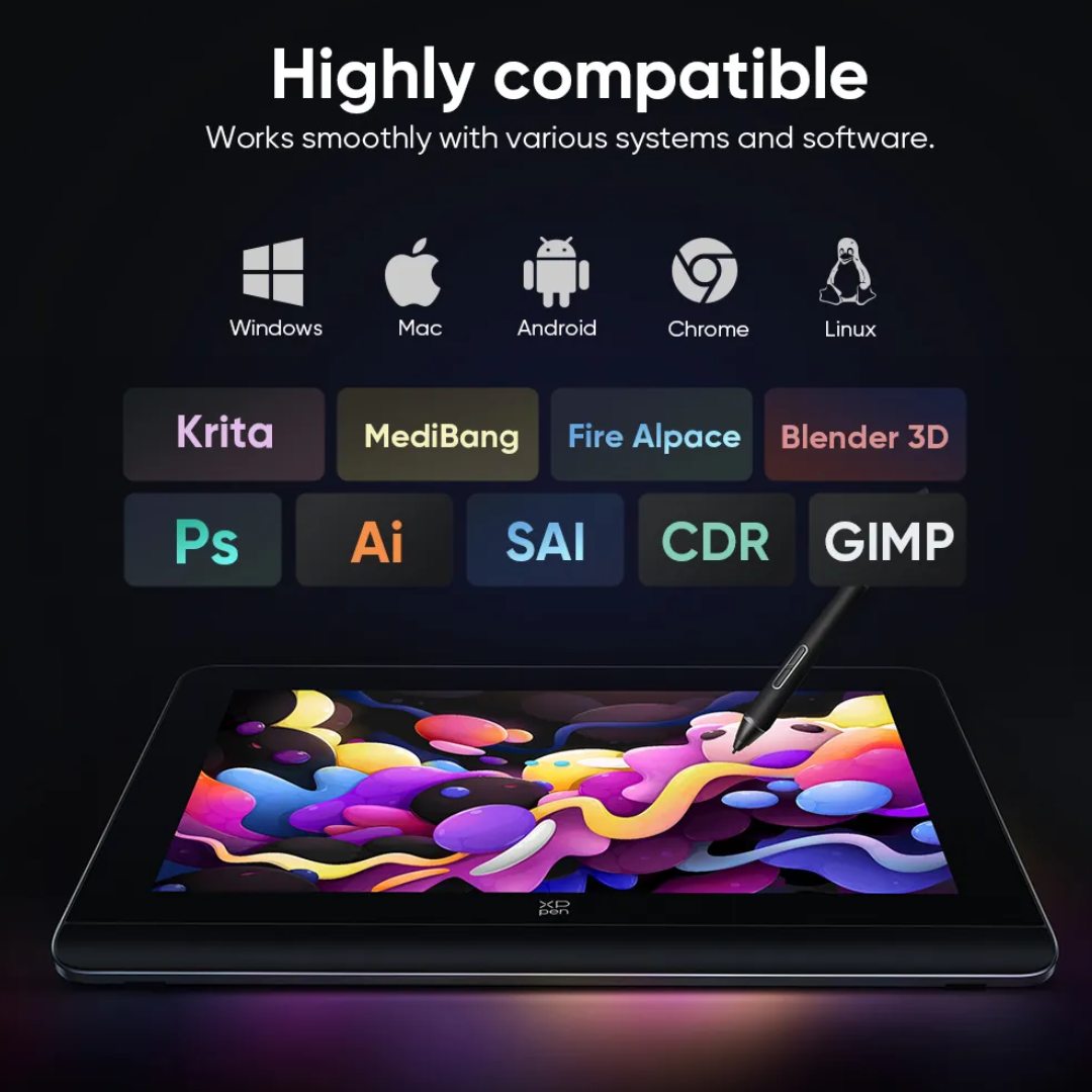 XP Pen Artist Pro 14 (Gen 2) Graphic Drawing Tablet