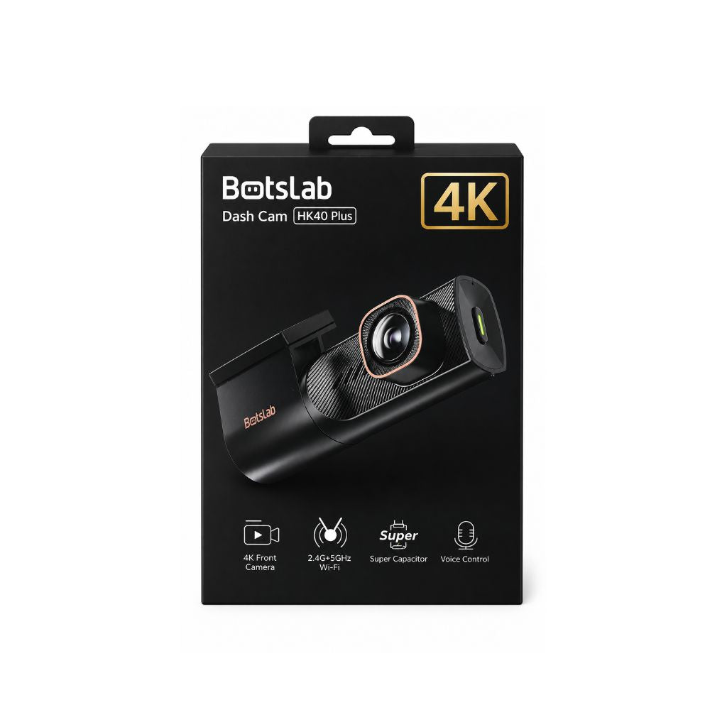 Botslab HK40 Plus -Channel Dash Cam — 4K Front