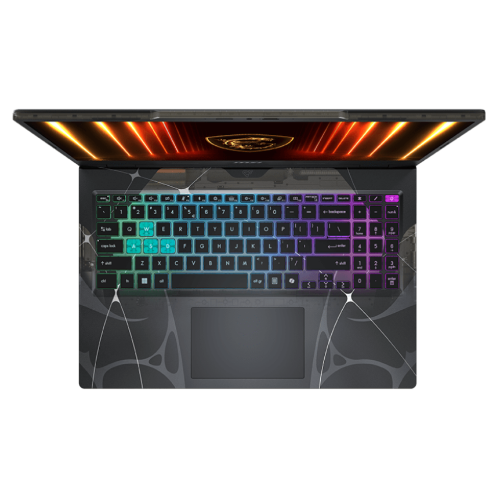 MSI Cyborg 15 B2RWFKG-296XAE, Intel Core 7-240H, RAM 16GB, SSD 512GB, RTX 5060 8GB, 15.6 FHD IPS 144Hz. Translucent Black