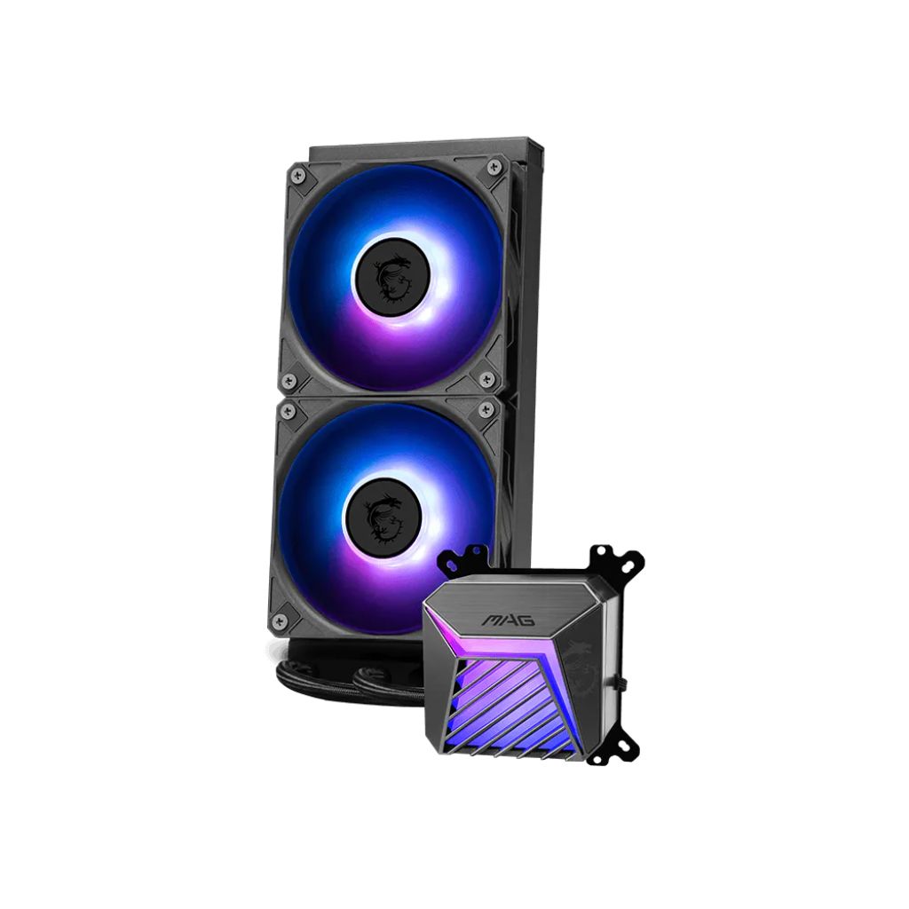 MSI MAG CORELIQUID A15 240 Liquid CPU Cooler - Black