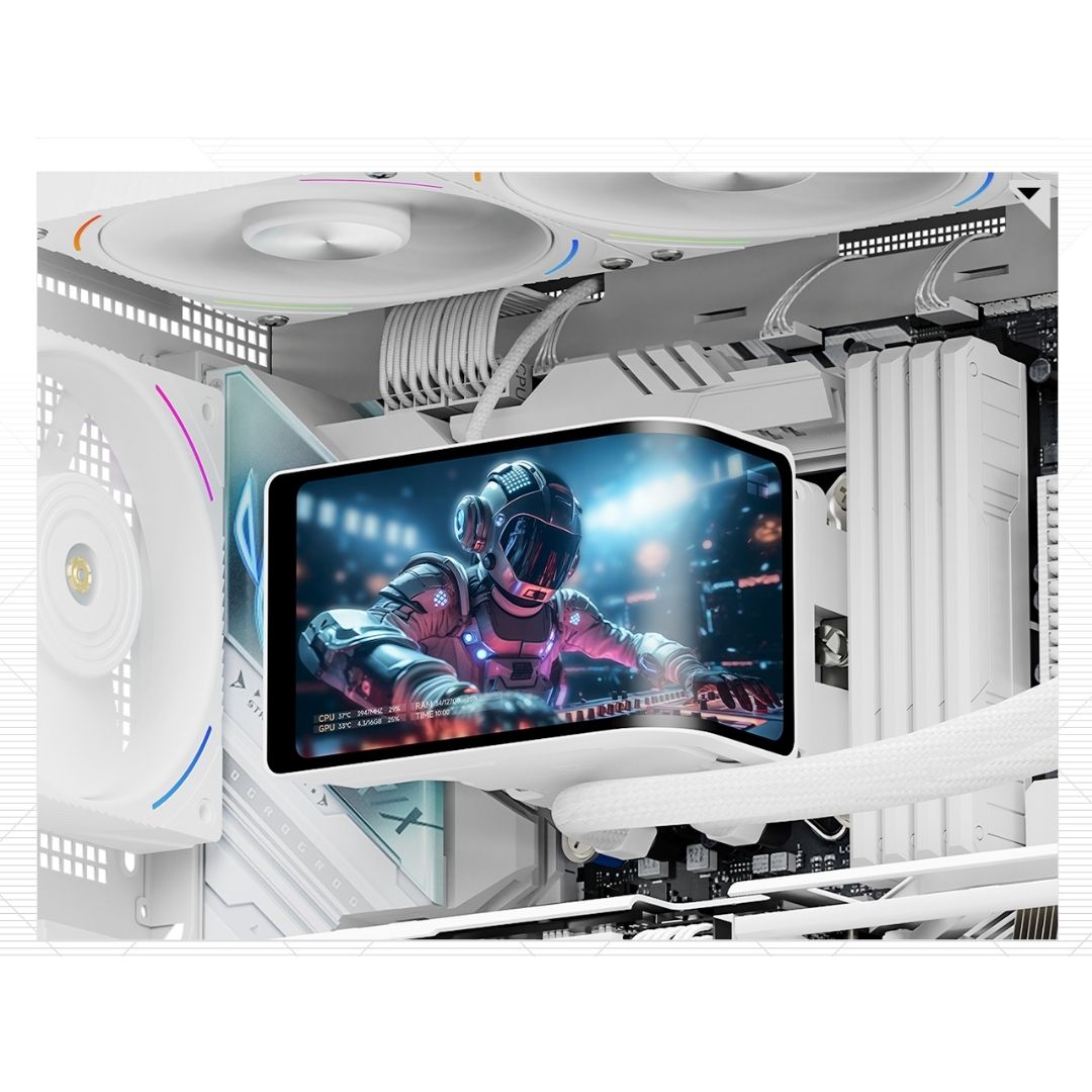 Thermalright Wonder Vision 360 Turbo ARGB - Liquid CPU Cooler, White