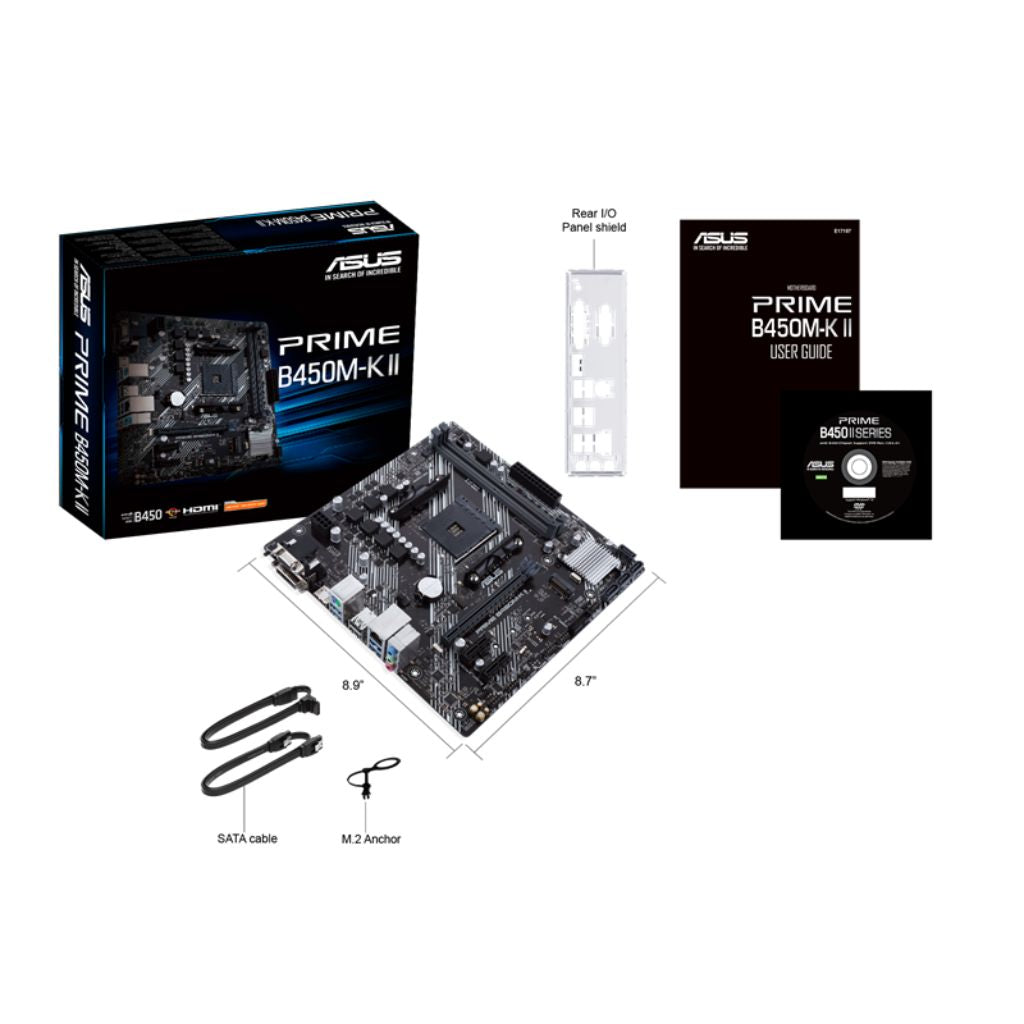 AMD Ryzen 5 5500 & ASUS PRIME B450M-K II Bundle
