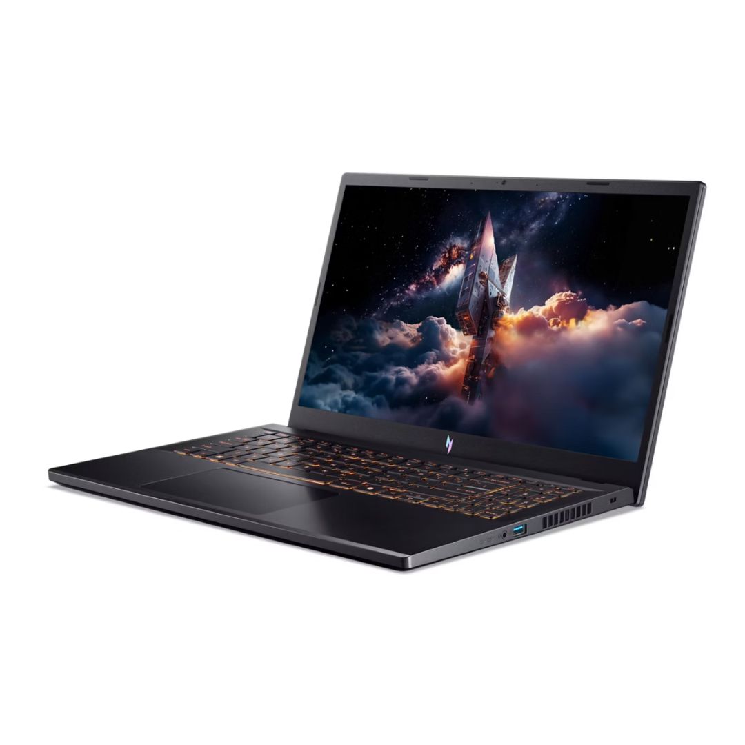 Acer Nitro V15 ANV15-52-70LN, معالج Intel Core i7-13620H, ذاكرة وصول عشوائي 16 جيجابايت, قرص صلب 512 جيجابايت SSD, بطاقة رسومات NVIDIA RTX 4050 6 جيجابايت, شاشة 15.6 بوصة FHD IPS 165 هرتز, لون أسود (Obsidian Black)