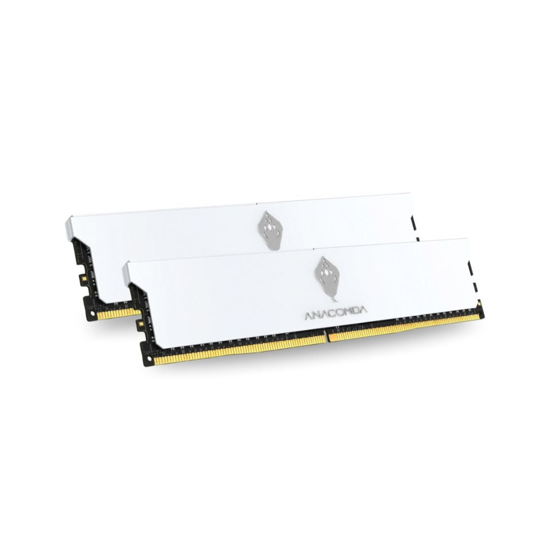ANACONDA King Snake K5 DDR5 32GB (2x16GB) 6000MHz CL38 - أبيض