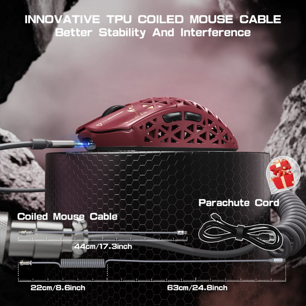 Attack Shark R5 Ultra Wireless - Red
