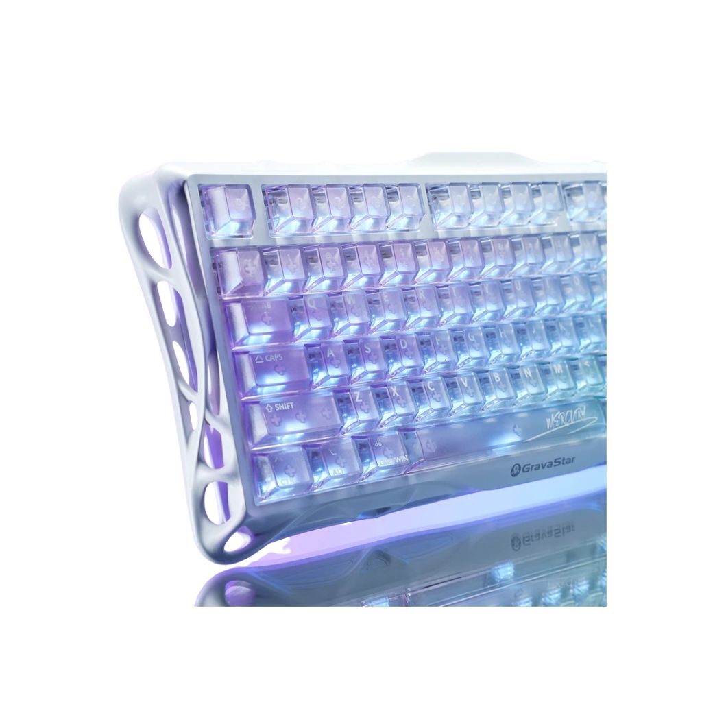 Gravastar Mercury K1 Lite Wireless - Crystal Aurora Gaming Keyboard