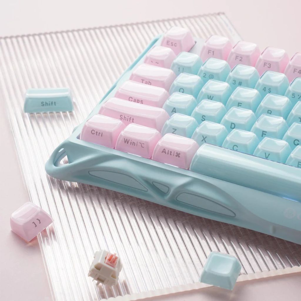 Gravastar Mercury K1 Lite Special Edition Wireless - Aurora Mist  Gaming Keyboard
