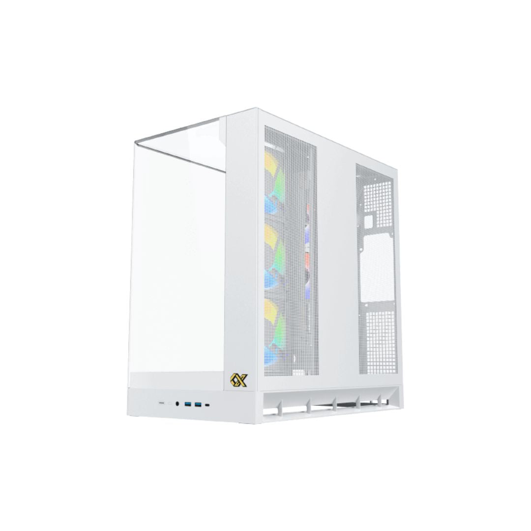 Xigmatek Pano II Arctic Mid Tower Case - White
