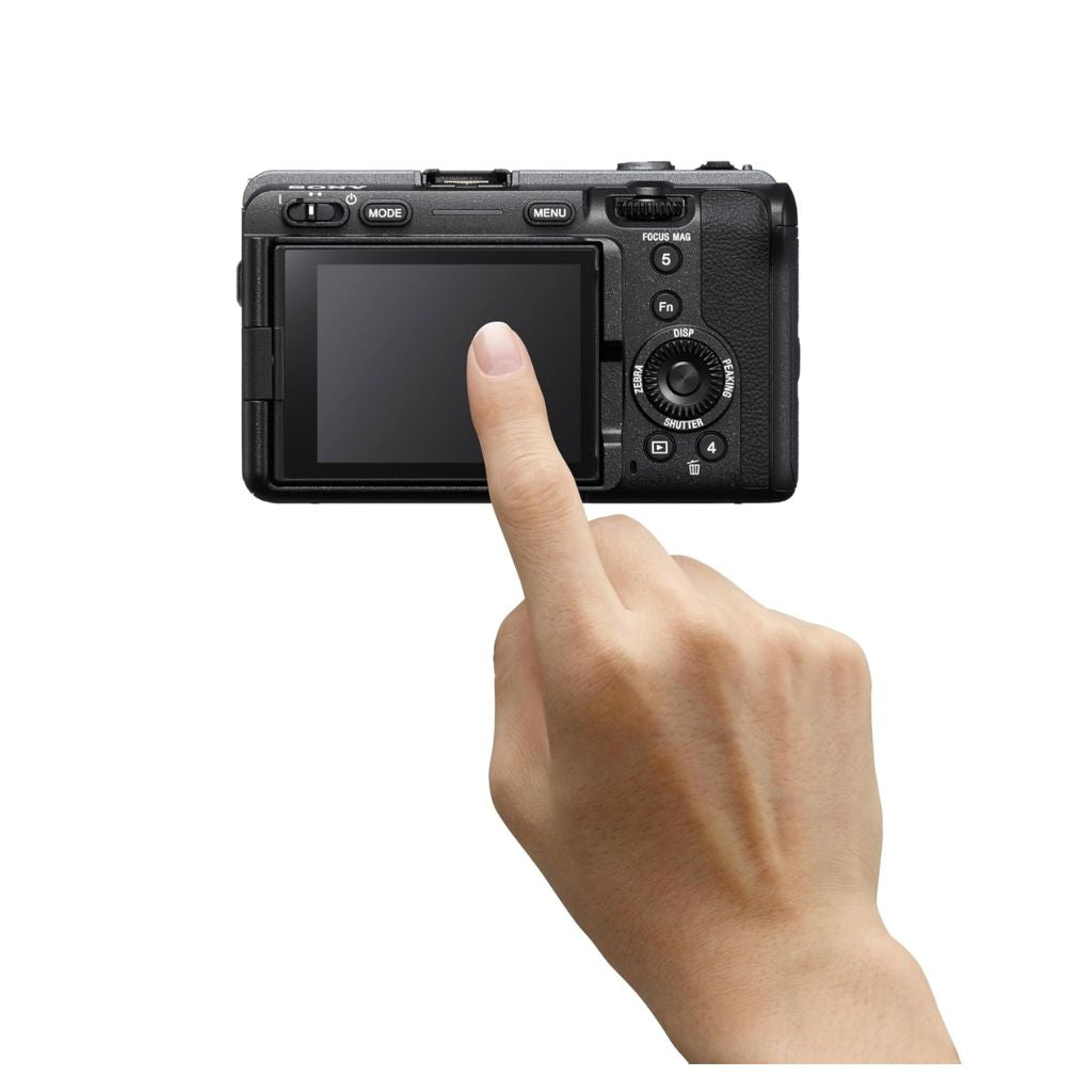 Sony FX3A Full-Frame Cinema Camera with XLR Handle – 4K 120p, Dual Base ISO, 10-Bit 4:2:2
