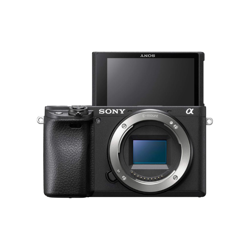 Sony Alpha a6400 Mirrorless Camera with 16-50mm Lens – 24.2MP APS-C, 4K 30p, Real-Time Eye AF