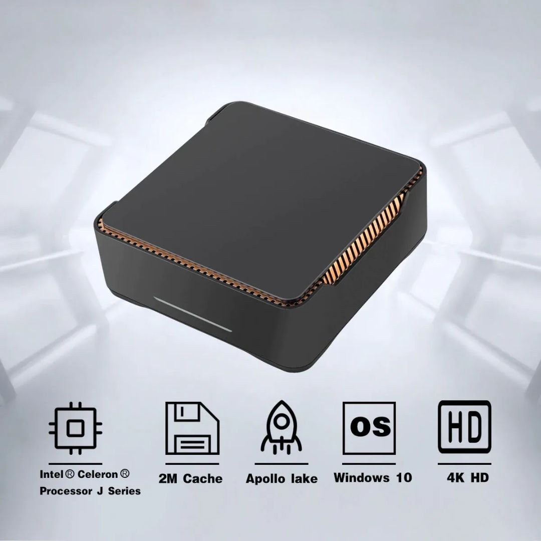 كمبيوتر صغير GK3VPlus، معالج Intel Alder Lake N95، ذاكرة وصول عشوائي (RAM) سعة 16 جيجابايت، قرص تخزين من نوع SSD سعة 512 جيجابايت، بطاقة رسومات Intel UHD Graphics