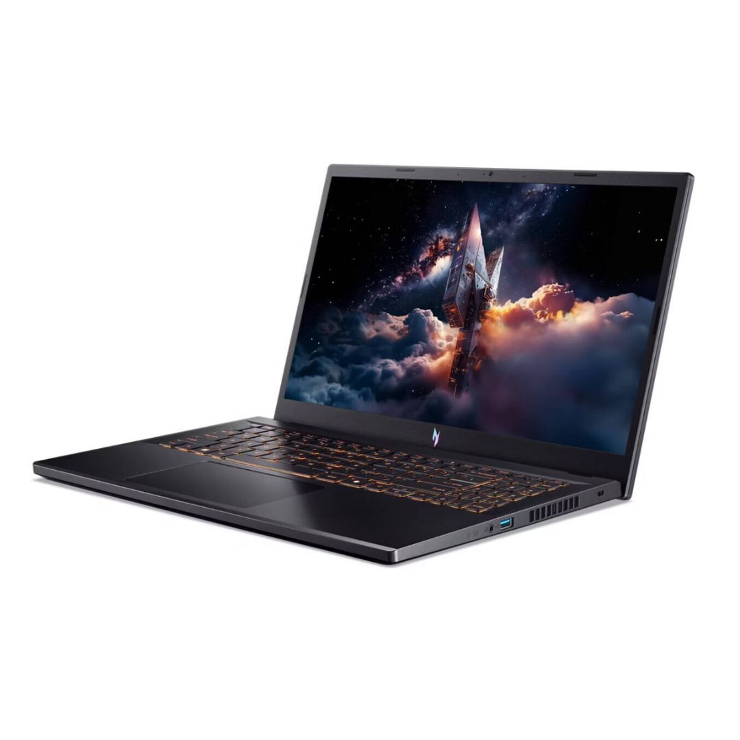 لابتوب أيسر نيترو V15 ANV15-52-92DD، معالج إنتل كور i9-13900H، ذاكرة وصول عشوائي 16 جيجابايت، قرص صلب SSD بسعة 512 جيجابايت، بطاقة رسومات NVIDIA RTX 5060 بسعة 8 جيجابايت، شاشة 15.6 بوصة FHD IPS بتردد 165 هرتز، لون أسود أوبسيديان