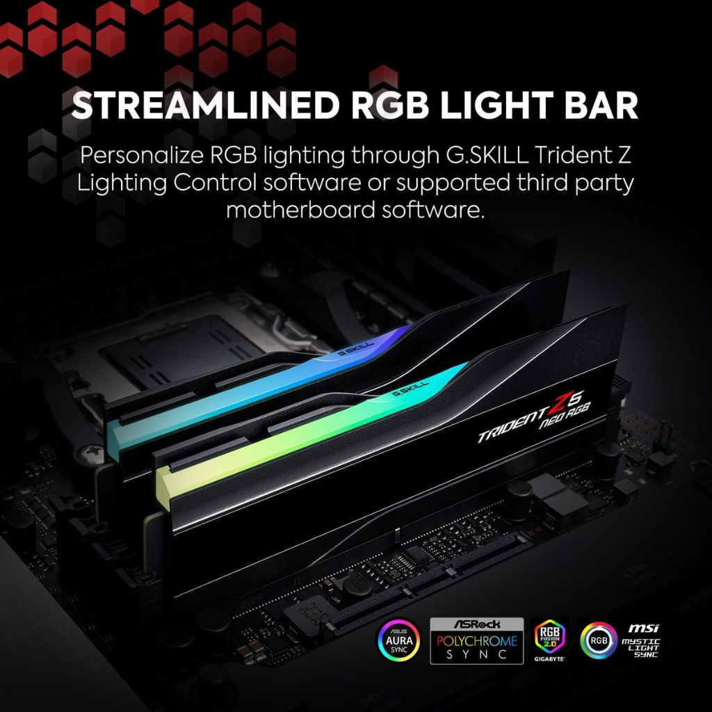 G.SKILL DDR5 32GB×2 6000MHz DDR5 Trident Z5 (U-DIMM⁄CU-DIMM) (DDR5
