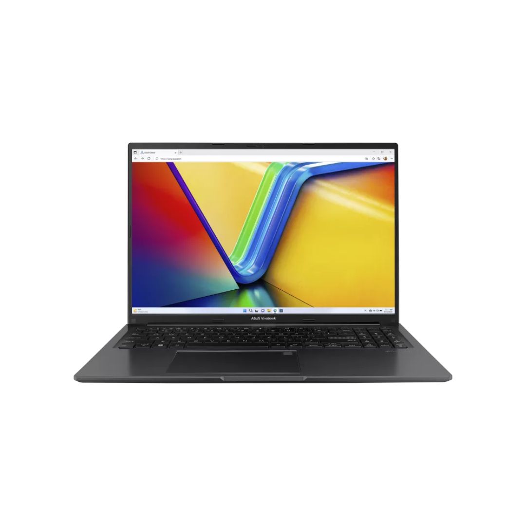 لابتوب ASUS Vivobook 16 F1605VA-WS74، معالج Intel Core i7-1355U، ذاكرة وصول عشوائي 16 جيجابايت، قرص صلب SSD سعة 512 جيجابايت، بطاقة رسوميات Intel Iris Xe، شاشة 16 بوصة WUXGA IPS، لون أسود إندي