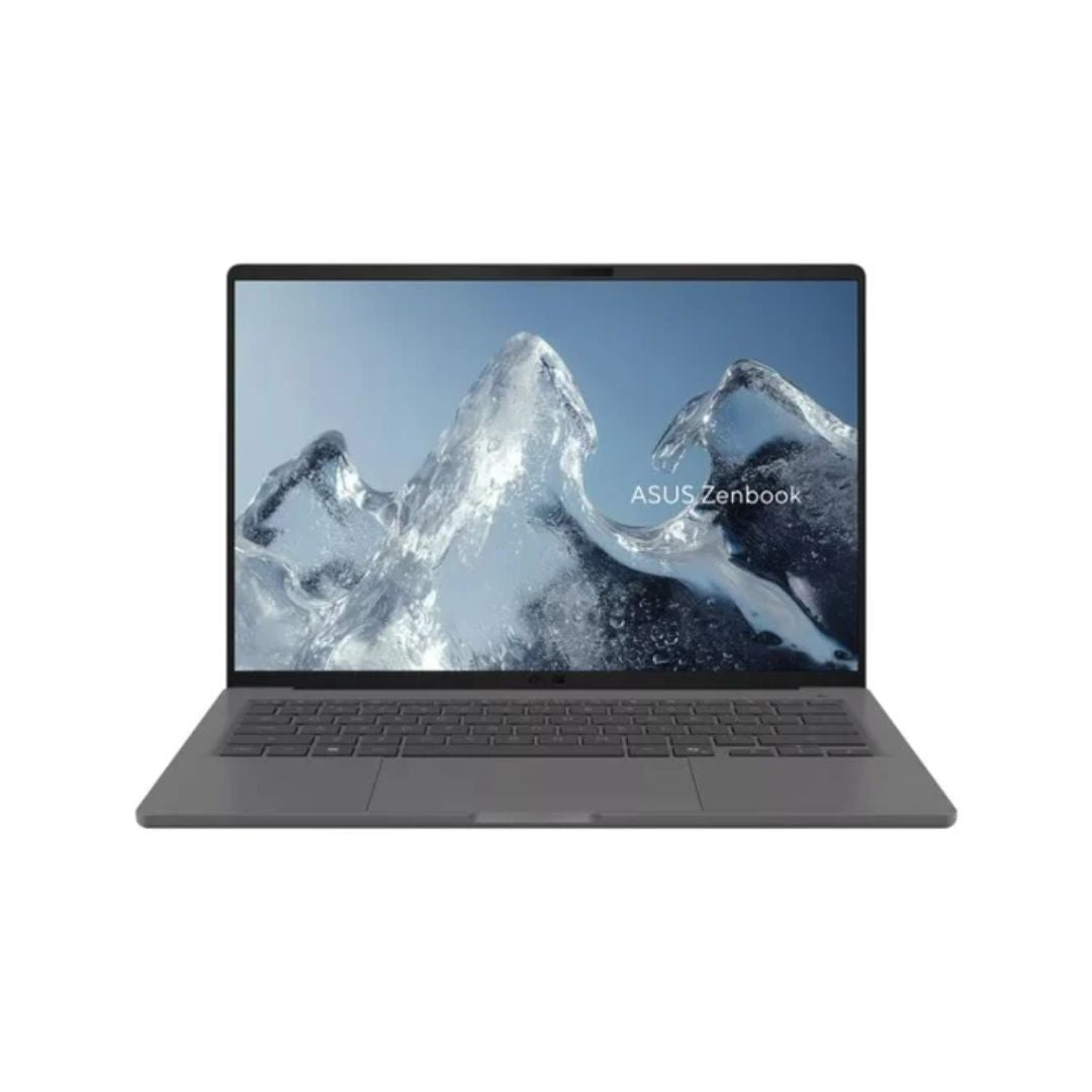 ASUS Zenbook A14 UX3407RA-QD004W, Snapdragon X Elite, RAM 16GB, 1TB SSD, Qualcomm Adreno, 14.0 Inch WUXGA OLED, Iceland Gray