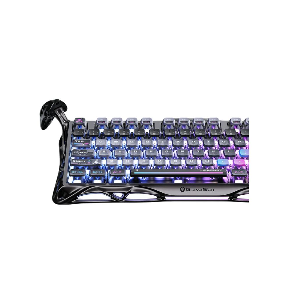 Gravastar Mercury K1 Pro Wireless - Black Gaming Keyboard