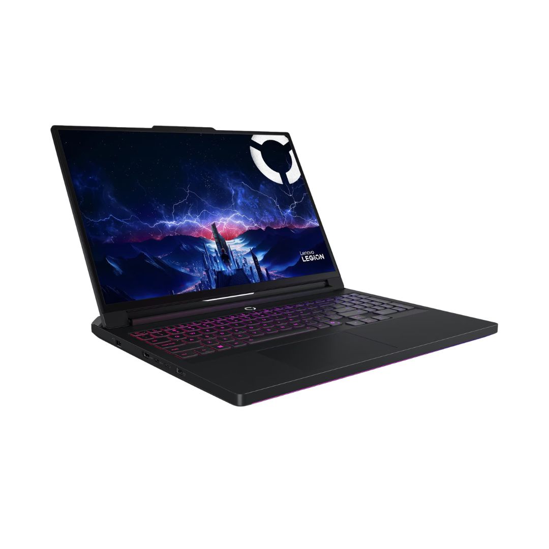 Lenovo Legion Pro 7 16IAX10H - (17US) Intel Core Ultra 9-275HX, ذاكرة وصول عشوائي (RAM) 32 جيجابايت، 1 تيرابايت، RTX 5090 24 جيجابايت، شاشة OLED 16.0 بوصة 240 هرتز، أسود