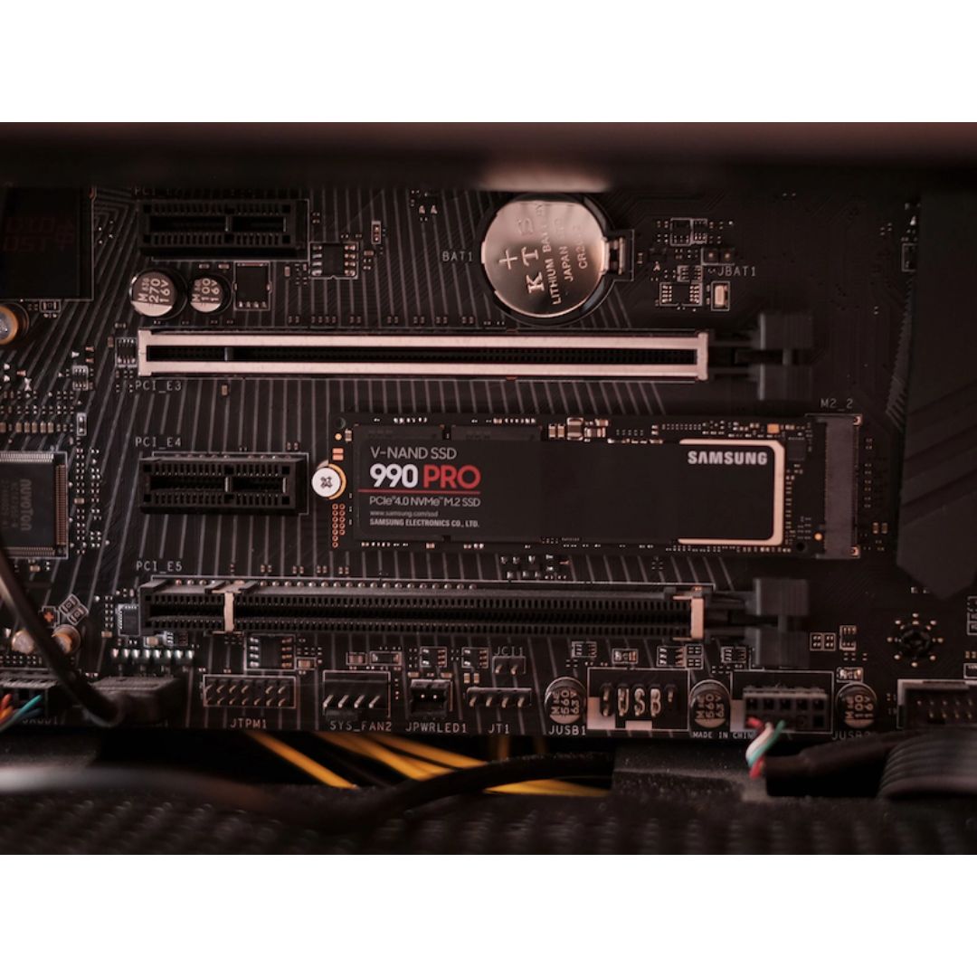 SAMSUNG 990 PRO SSD 2TB PCIe Gen 4 , NVMe , MZ-V9P2T0BW - شركة القيم العالمية للحاسبات