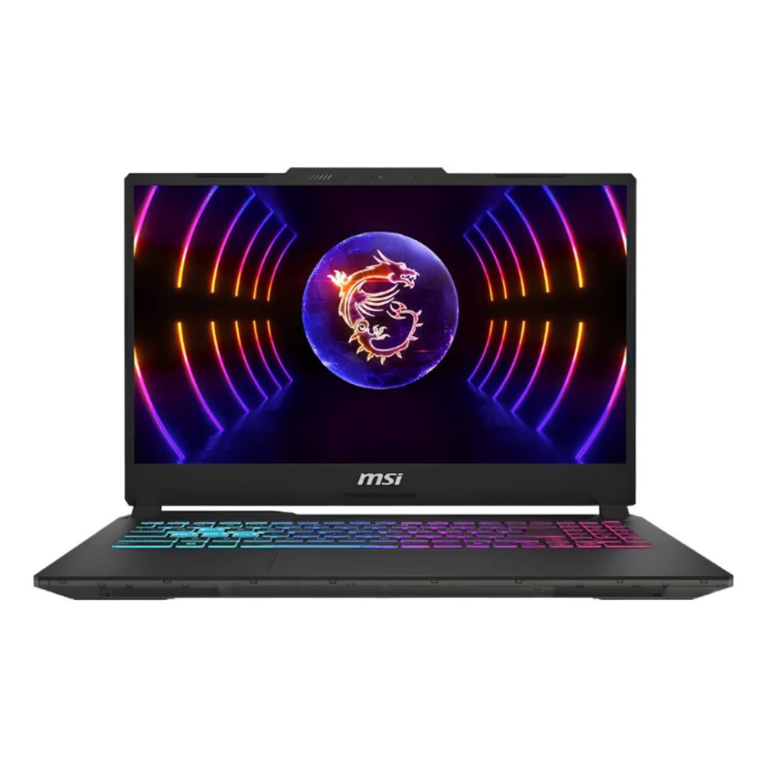 MSI Cyborg 15 A13UC-2244XAE, Intel Core i5-13420H, RAM 16GB, SSD 512GB, NVIDIA RTX 3050 4GB, 15.6 Inch FHD IPS 144Hz, Translucent Black
