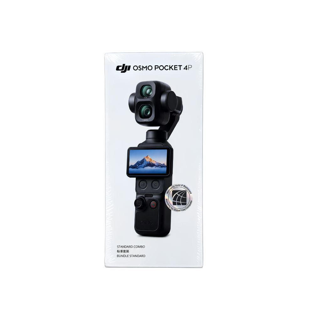 DJI Osmo Pocket 4P Standard Combo - 4K Pocket Gimbal Camera