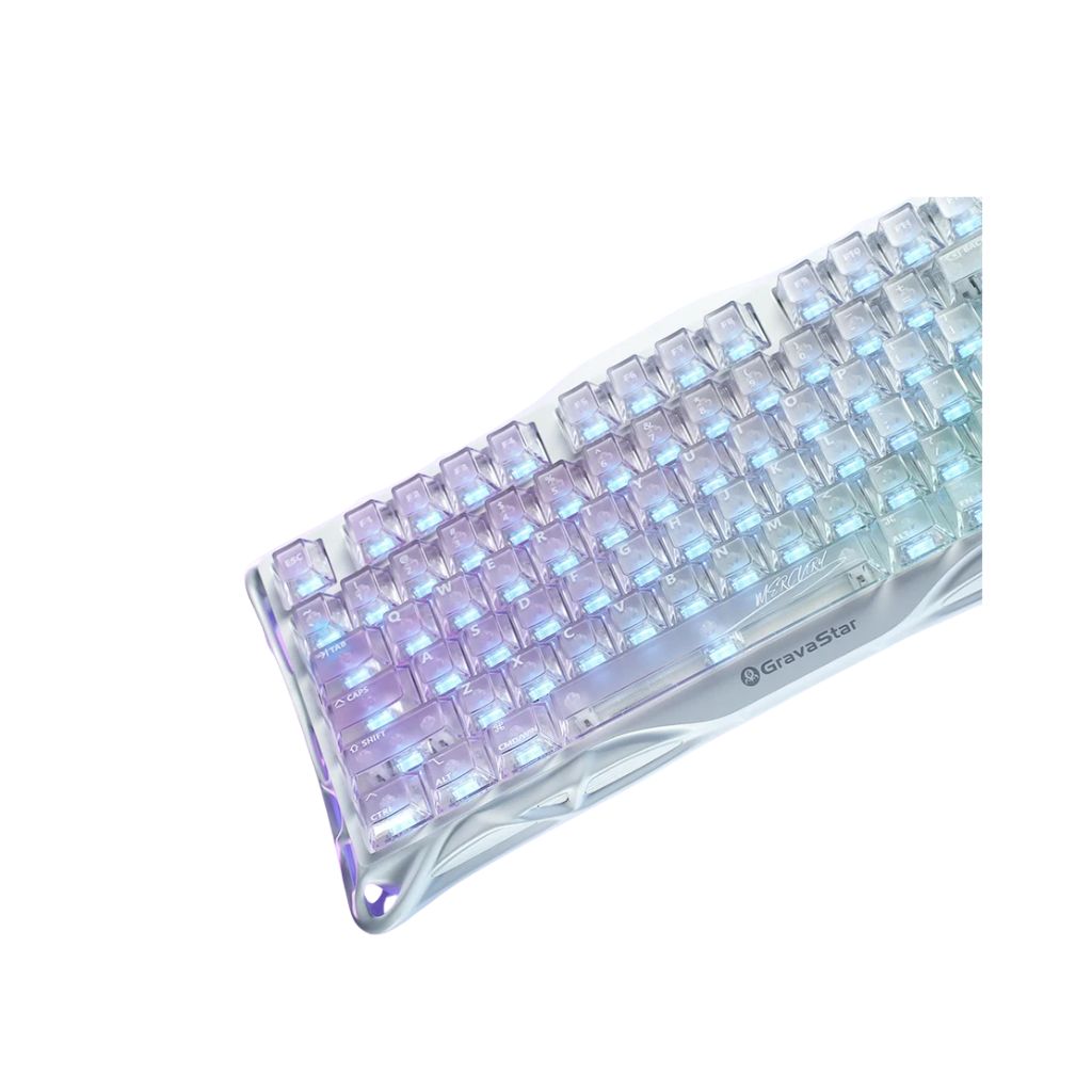 Gravastar Mercury K1 Lite Wireless - Crystal Aurora  Gaming Keyboard