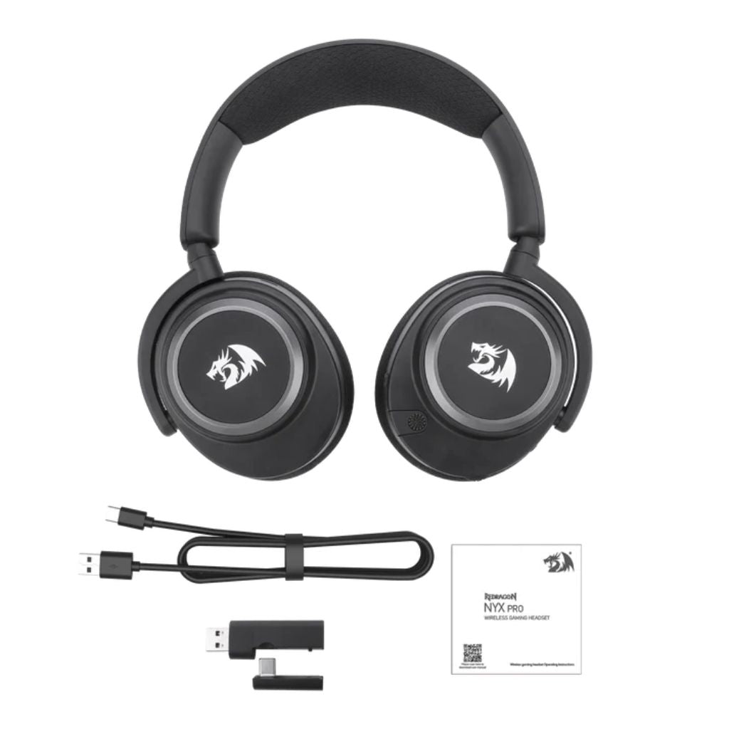 Redragon NYX Pro H891 Wireless Gaming Headset - Black