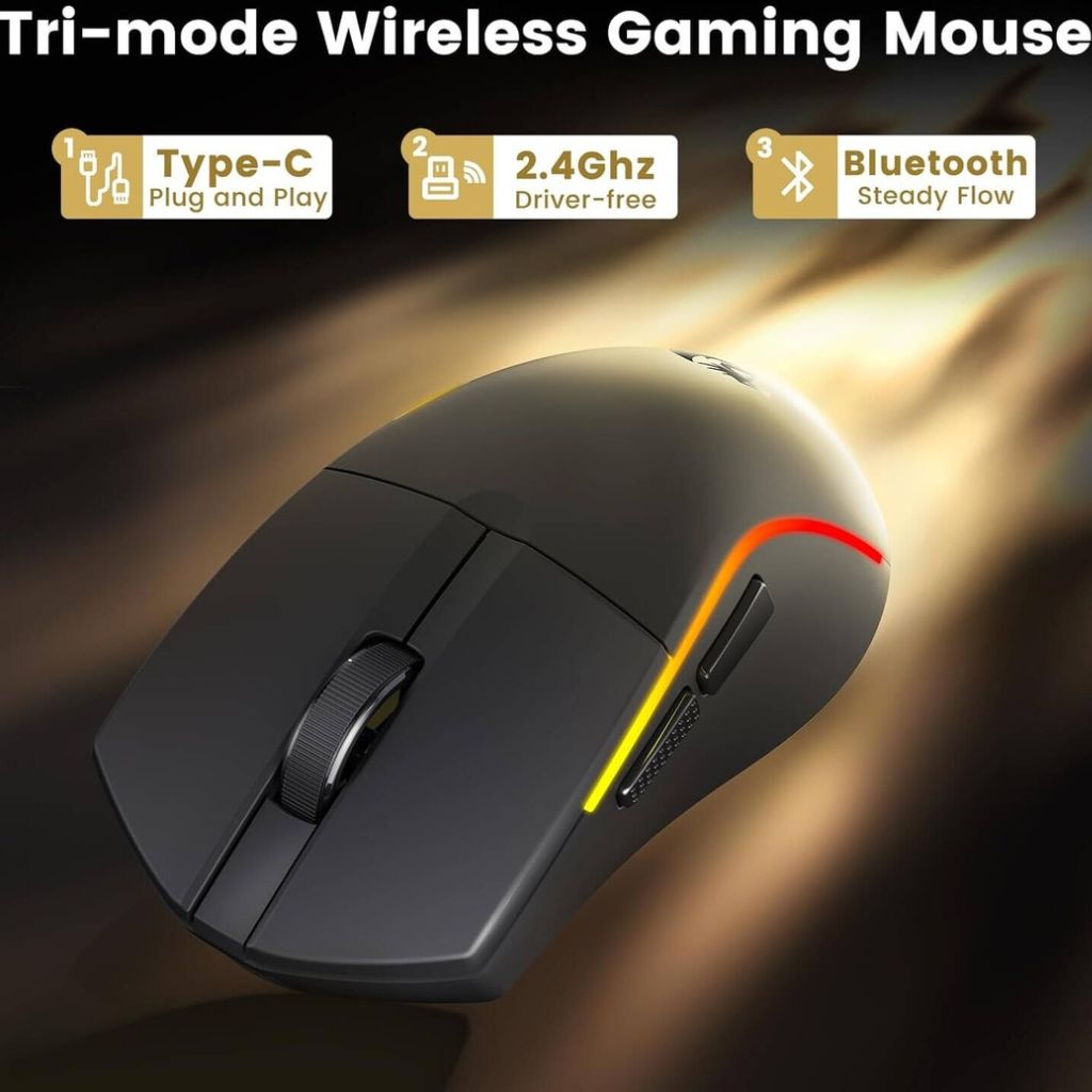 Redragon Deicide Pro M816 Wireless Gaming Mouse - Black