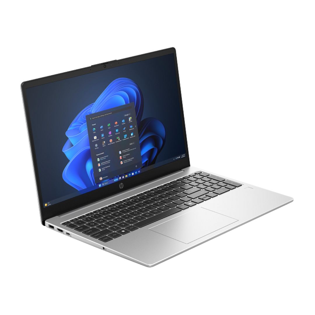 HP 250R G10, Intel Core 7-150U, RAM 16GB, SSD 512GB, Intel Graphics, 15.6 Inch FHD IPS, Turbo Silver