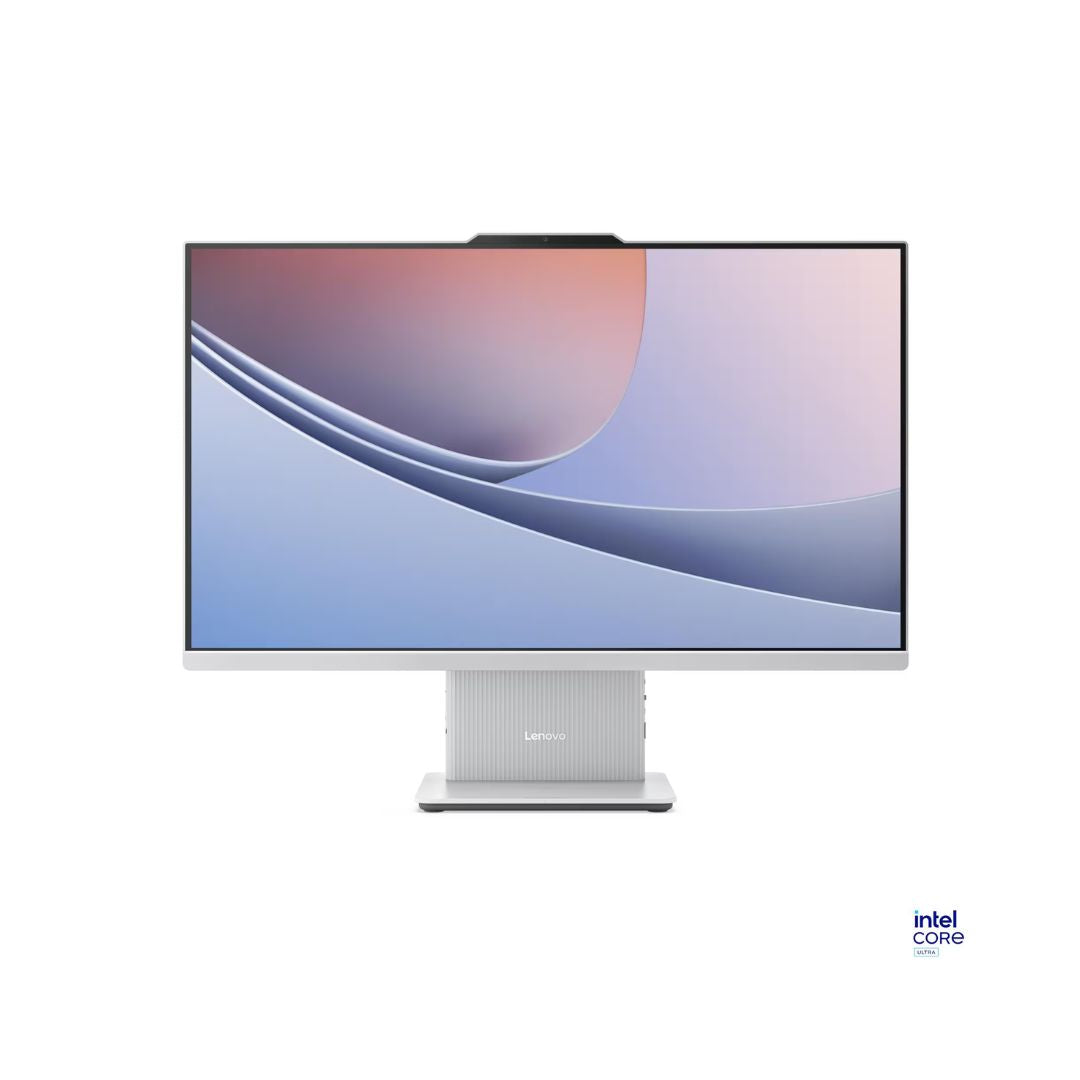 Lenovo IdeaCentre AIO 27ILL11 (0PAK), Intel Core Ultra 7-256V, RAM 16GB, SSD 512GB, Intel Arc Graphics 140V, 27 Inch FHD IPS 100Hz, Cloud Grey