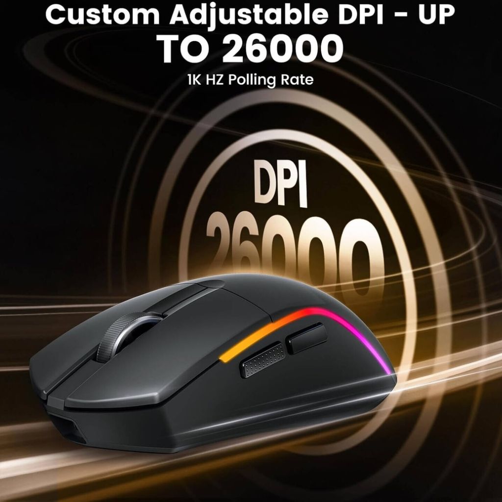 Redragon Deicide Pro M816 Wireless Gaming Mouse - Black