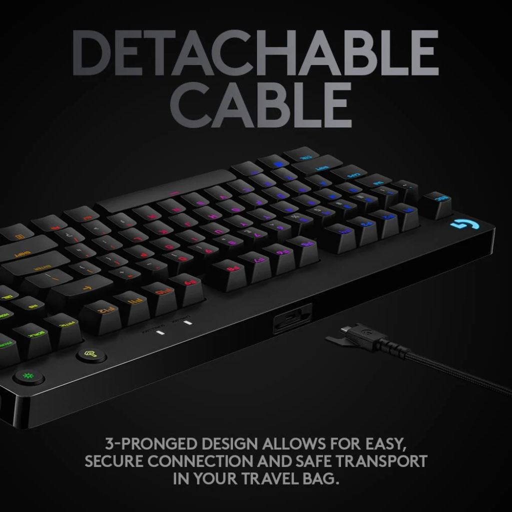 Logitech G PRO Mechanical Gaming Keyboard - Black