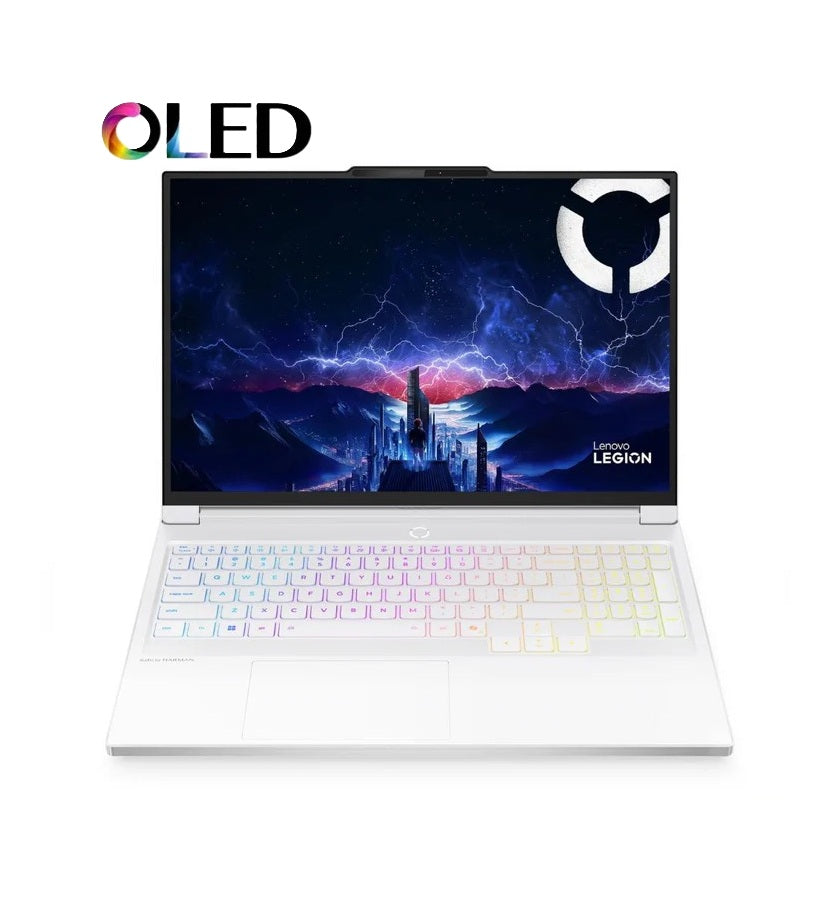 Lenovo Legion 7 16IAX10 - (2VPS), Intel Core Ultra 7-255HX, RAM 32GB, SSD 2TB, NVIDIA RTX 5060 8GB, 16.0 Inch 2.5K WQXGA OLED 240Hz, Glacier White