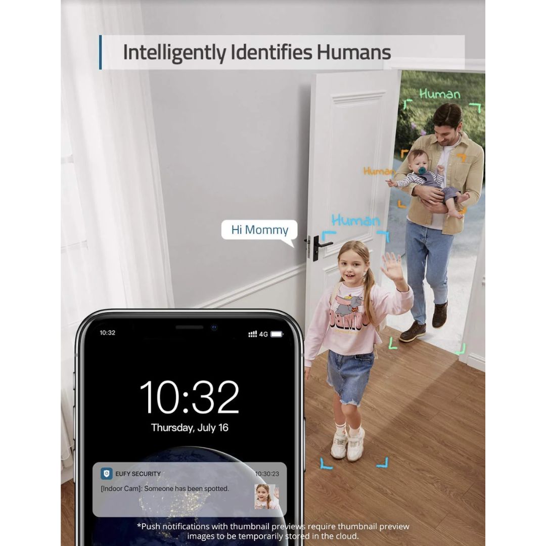 eufy Indoor Cam E220 - 2K Security Camera with Wi-Fi