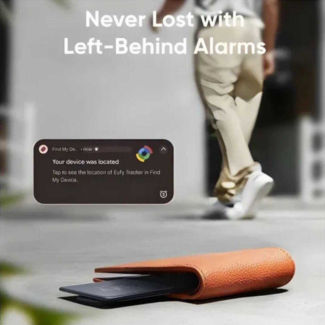 جهاز تتبع Anker eufy SmartTrack Card T87B5011 للأندرويد - أسود