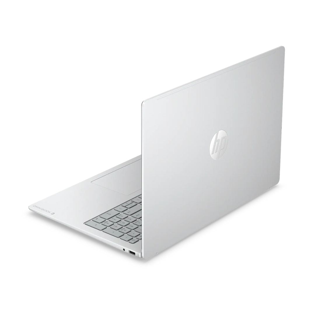 HP OmniBook 3 16-bu0305dx, Intel Core Ultra 5-225U, RAM 8GB, SSD 512GB, Intel Graphics, 16 Inch 2K IPS Touchscreen, Mica Silver