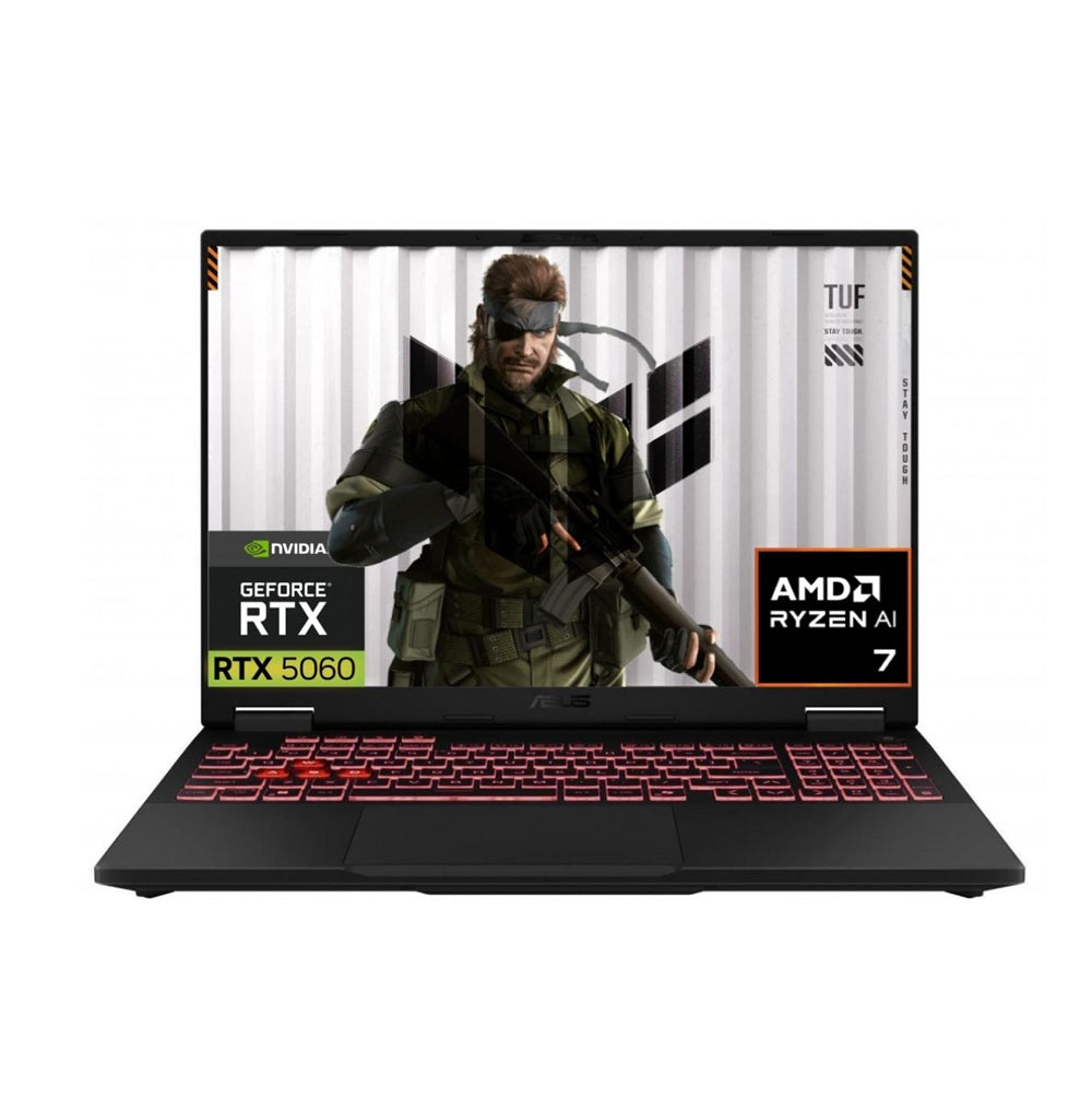ASUS TUF Gaming A16 | Ryzen 7-260 16GB 512GB RTX 5060 16″ 165Hz in