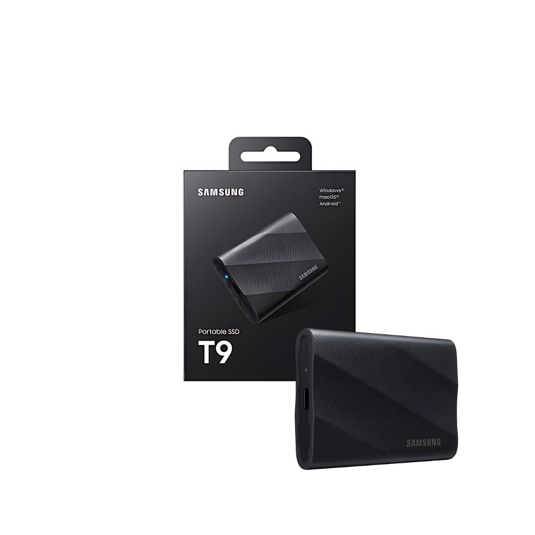 Samsung T9 2TB Portable External SSD, Black