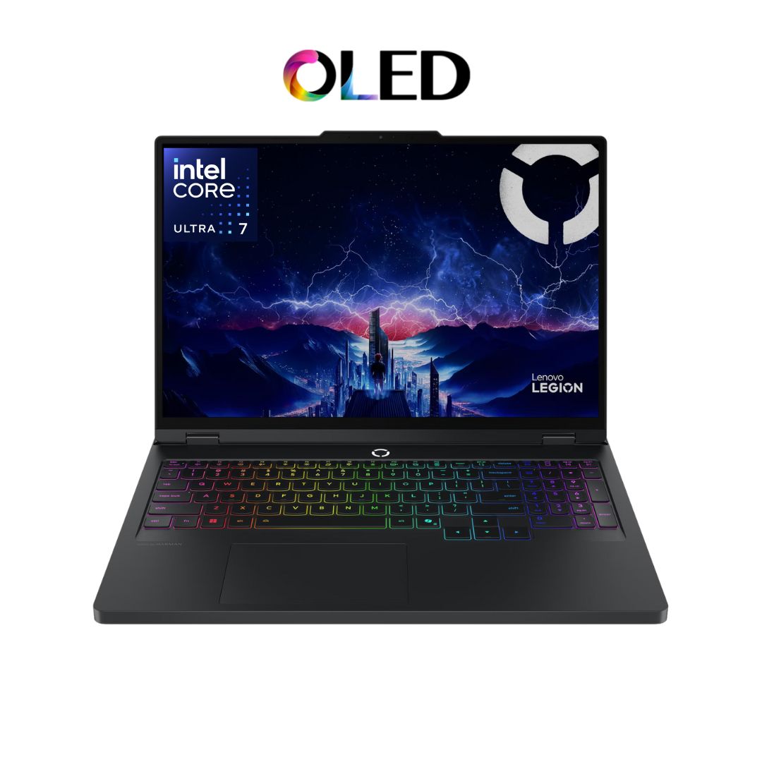 Lenovo Legion Pro 5 16IAX10 - (3QPS), Intel Core Ultra 7-255HX, RAM 32GB, SSD 1TB, NVIDIA Geforce RTX 5060 8GB, 16.0 Inch OLED WQXGA 165Hz, Eclipse Black