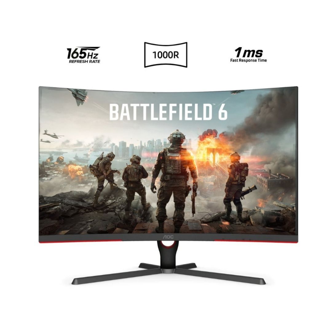 AOC C32G3E 32″ | FHD 165Hz Curved Monitor in Iraq