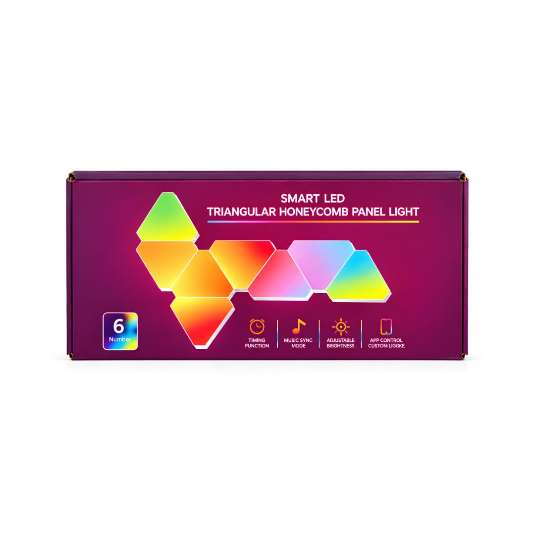 Raptor Smart RGBIC NanoLeaf - Smart LED - 6 Panels