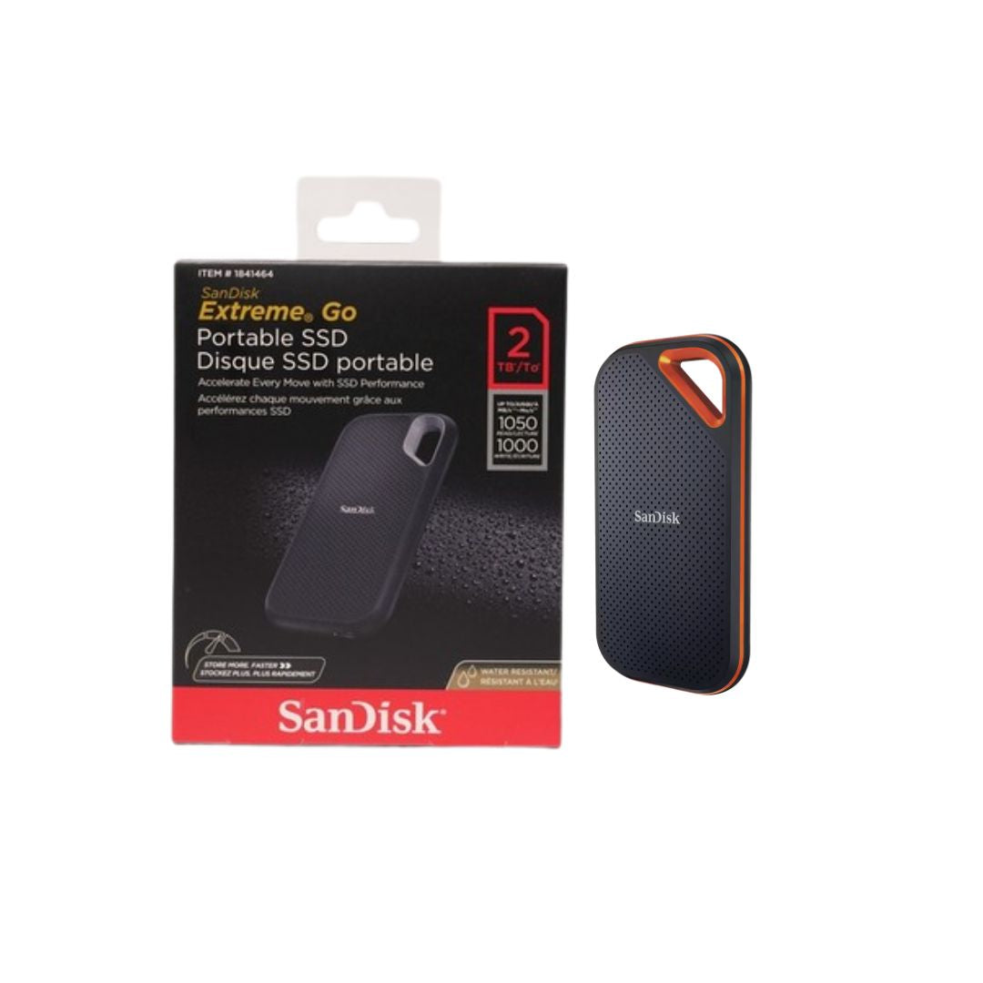 قرص صلب خارجي محمول SanDisk E81 Extreme PRO بسعة 2 تيرابايت