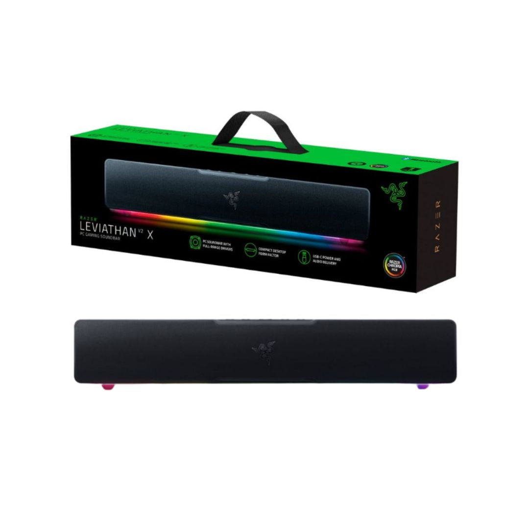 Razer Sound Bar Leviathan V2 X Speakers - Black
