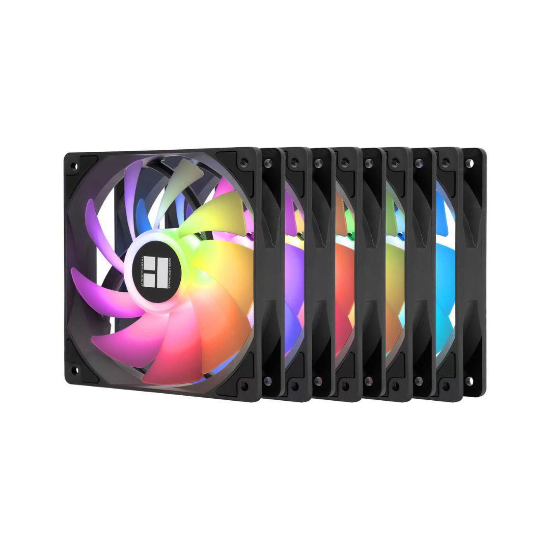 Thermalright TL-C12C-S X5 Fan Kit 120mm 5 Fan ARGB - Black