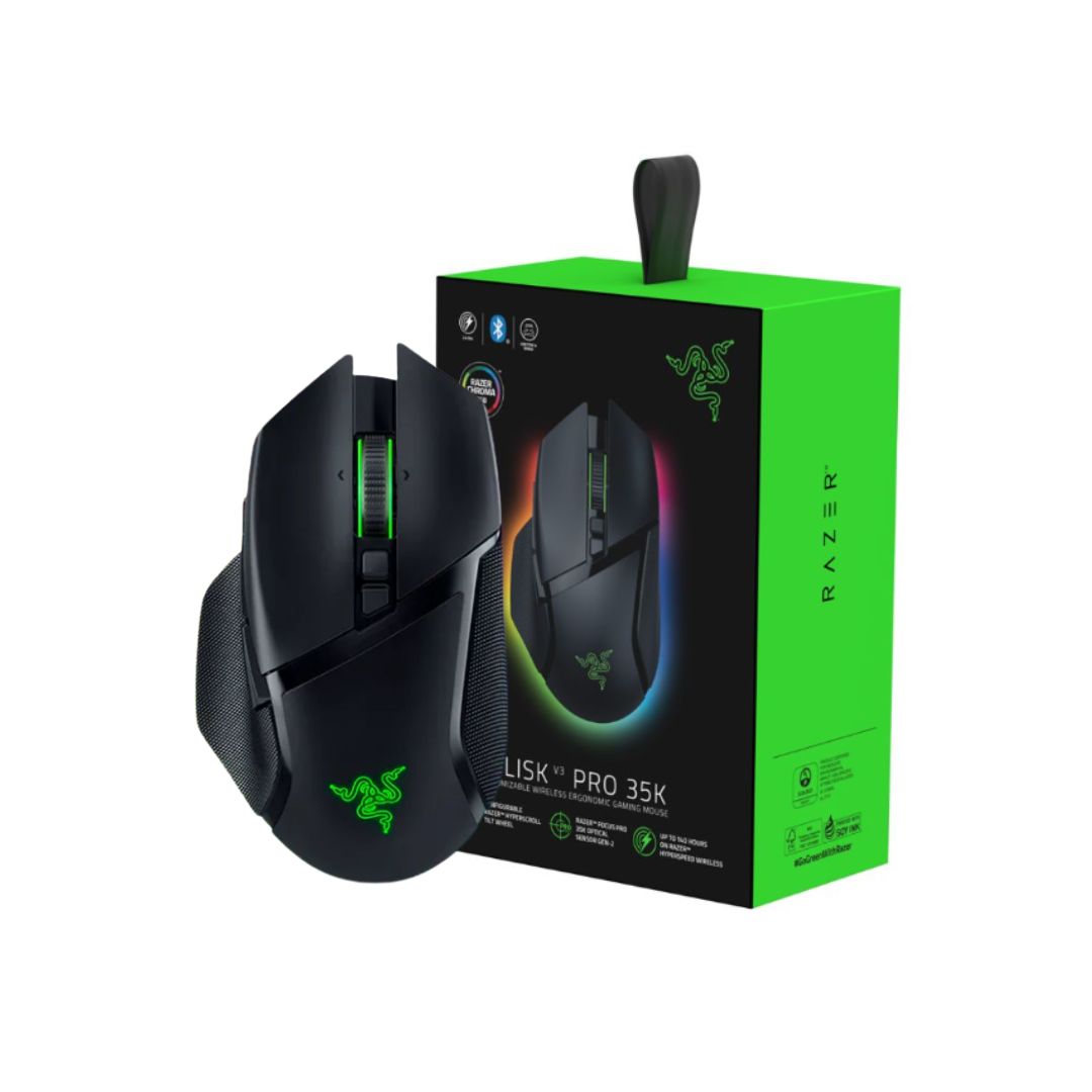 Razer Basilisk V3 Pro Gaming Mouse - Black