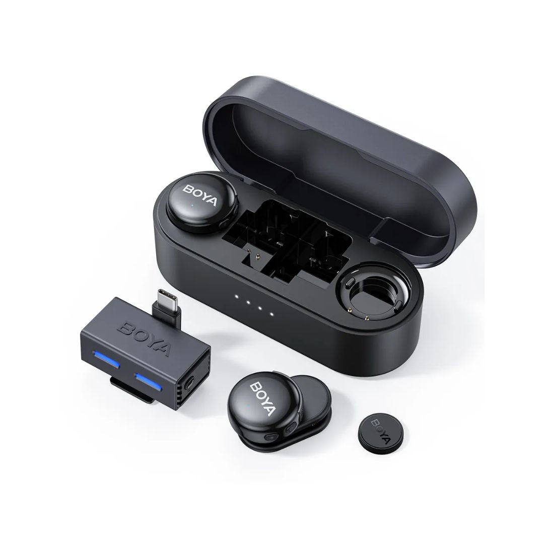 BOYA BOYALINK3 ピンマイク ワイヤレスType C&3.5mm対応 BOYA BoyaLink 3 | Wireless Microphone System in Iraq