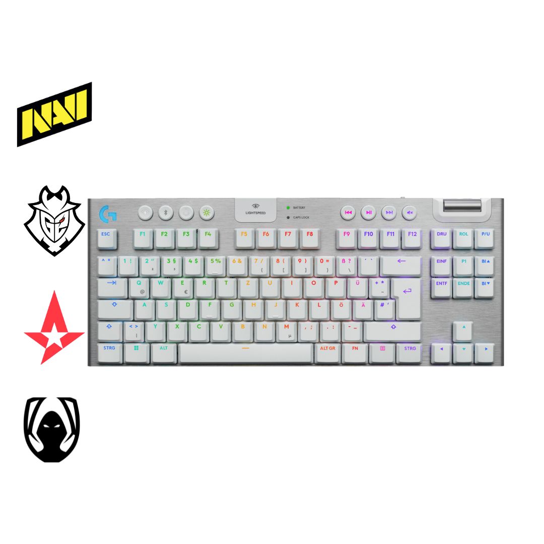 Logitech G915 X LIGHTSPEED TKL Wireless Gaming Keyboard - White