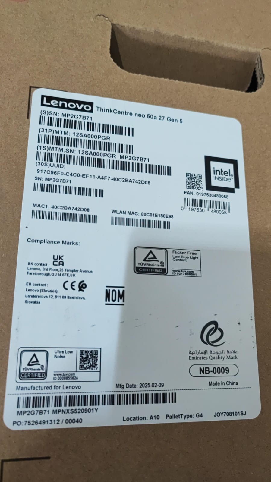 All in One Lenovo IdeaCentre AIO 27IRH9 - (0PGR), Intel Core i5-13420H, RAM 8GB, SSD 512GB, Intel UHD Graphics, 27 FHD IPS, Luna Grey